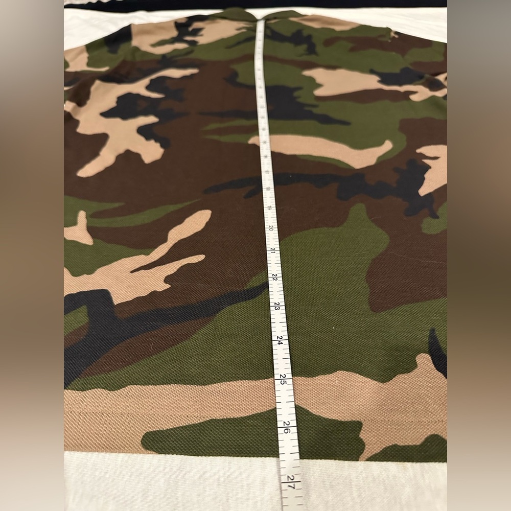 Polo by Ralph Lauren Boys' Camo Polo Shirt - Green, Brown, Black L 14-16 - Picture 10 of 16